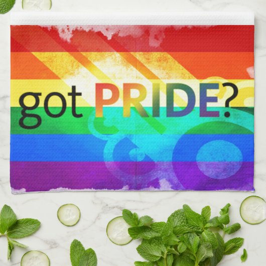 Got-LGBT-Flagge Handtuch (Gefaltet)