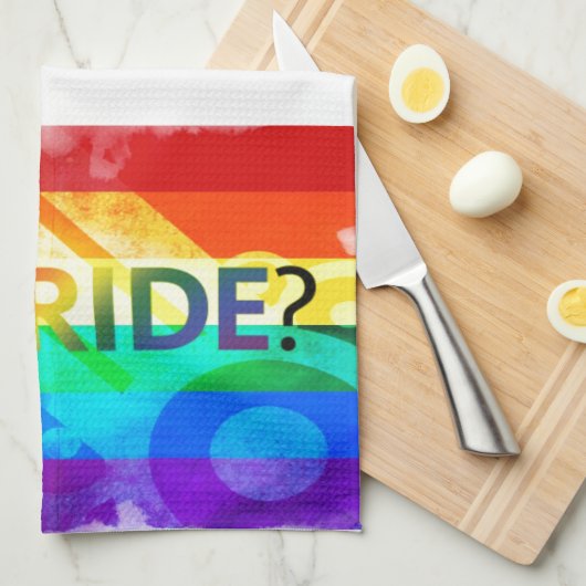 Got-LGBT-Flagge Handtuch (Viertel Falte)