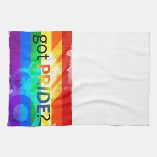 Got-LGBT-Flagge Handtuch (Horizontal)