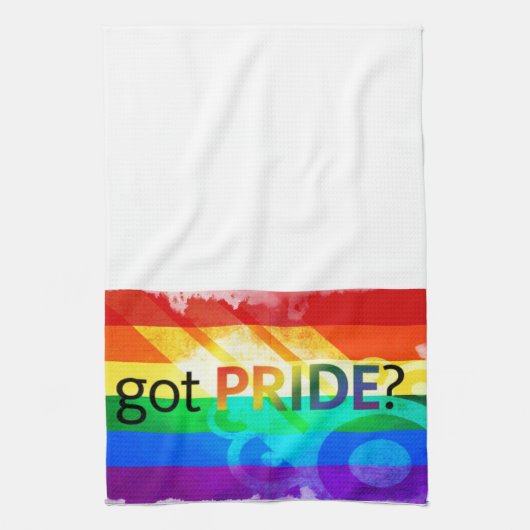 Got-LGBT-Flagge Handtuch (Vertikal)