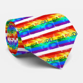 Got-LGBT-Flagge Krawatte (Gerollt)