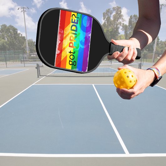 Got-LGBTQ-Regenbogenflagge Pickleball Schläger