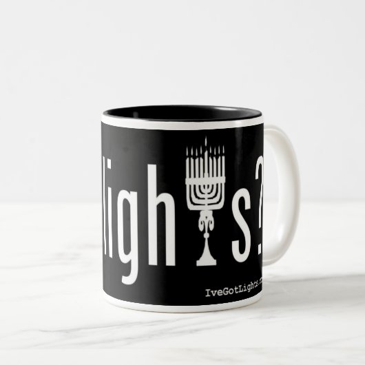 got Lichter? Tasse (15oz oder 11oz) (VorderseiteRechts)