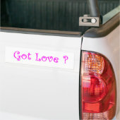 Got Liebe?-Autoaufkleber Autoaufkleber (Auf Lkw)