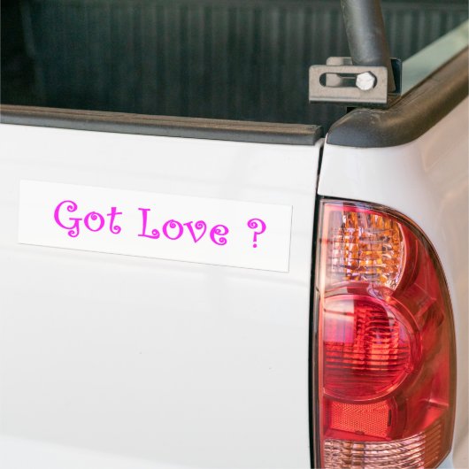Got Liebe?-Autoaufkleber Autoaufkleber (Auf Lkw)