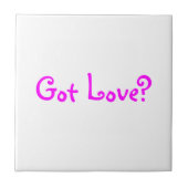 Got Liebe?-Fliesen Fliese (Vorderseite)