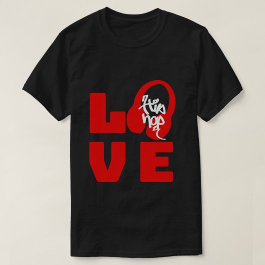 Got Liebe für Angesagt-Hop T-Shirt (Design vorne)