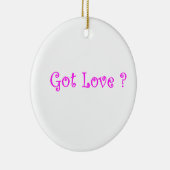 Got Liebe Keramik Ornament (Rechts)