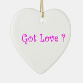 Got Liebe Keramikornament (Rechts)