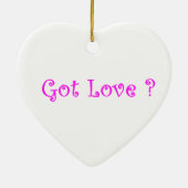 Got Liebe Keramikornament (Hinten)