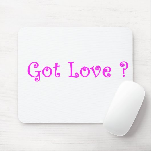 Got Liebe?-Mousepad Mousepad (Mit Mouse)