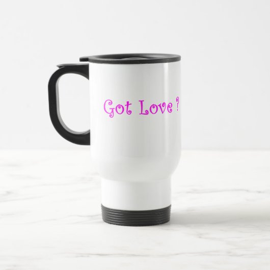 Got Liebe?-Tasse Reisebecher (Links)
