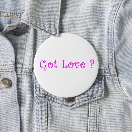 Got Liebe?-Taste Button (Beispiel)