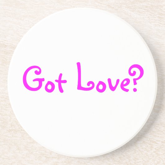 Got Liebe?-Untersetzer Untersetzer (Vorne)