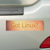 Got Linux? - Autoaufkleber (Auf Auto)