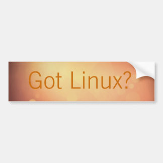 Got Linux? - Autoaufkleber