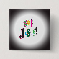 Got Lord God Black Oval Abstract Jesus-Christus