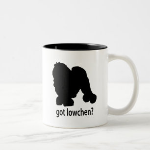 Got Lowchen Zweifarbige Tasse
