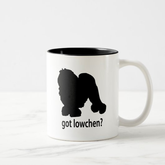 Got Lowchen Zweifarbige Tasse (Rechts)