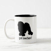 Got Lowchen Zweifarbige Tasse (Links)