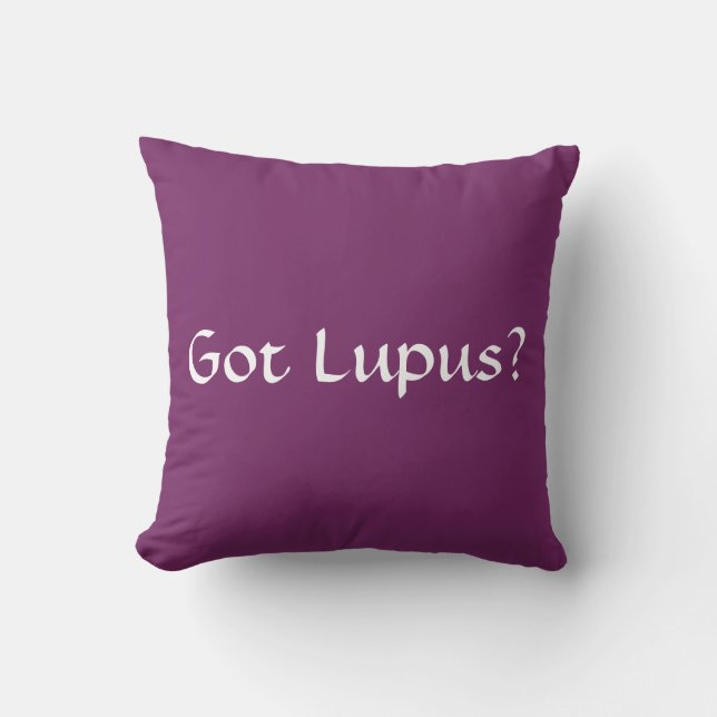 Got Lupus? Kissen (Vorderseite)