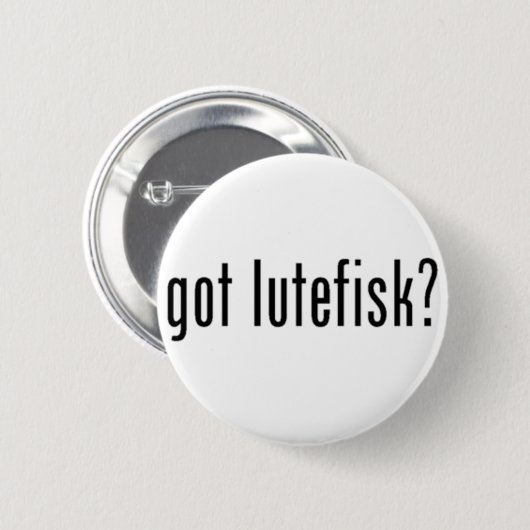 got lutefisk? Knopf Button (Vorne & Hinten)
