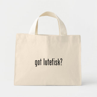 got Lutefisk?Tasche Mini Stoffbeutel