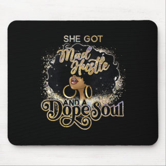 Got Mad Hustel und ein Soul gegen Drogen Afro Mela Mousepad