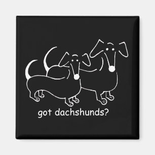 got Magneten der Dackeln #2 Magnet