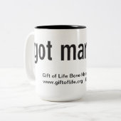 Got Mark? Tasse (Vorderseite Links)