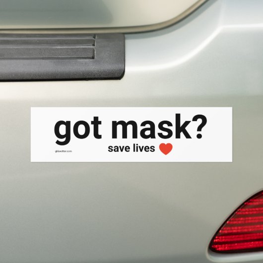 Got Mask? Autoaufkleber (Auf Auto)