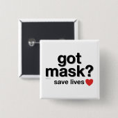 Got Mask? Button (Vorne & Hinten)