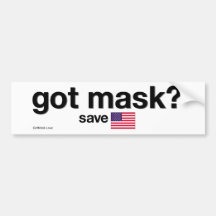Got Mask? Rett Amerika.
