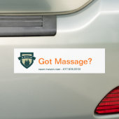 Got Massage? Autoaufkleber (Auf Auto)