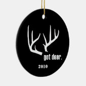 Got? Maßgeschneiderte Jägererfolge Keramikornament (Rechts)