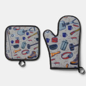 Got Matches Ofenhandschuh & Topflappen-Set (Vorderseite)