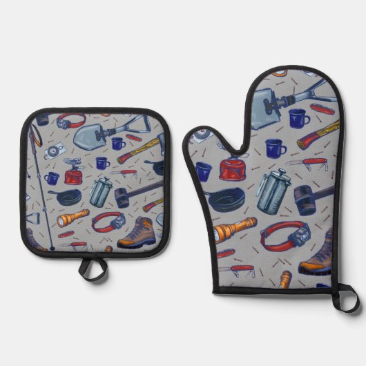 Got Matches Ofenhandschuh & Topflappen-Set (Vorderseite)