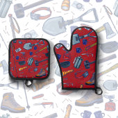 Got Matches Ofenhandschuh & Topflappen-Set