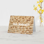 Got Matzah? Passahfest-/Pesachgrußkarte Karte (Gelbe Blume)