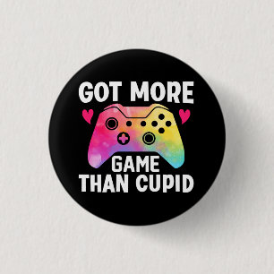 Got mehr Spiel als Cupid Valentine Video Game Button