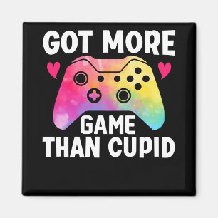 Got mehr Spiel als Cupid Valentine Video Game Magnet