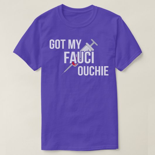 Got mein Fauci Ouchie I T-Shirt (Design vorne)