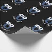 Got meine Augen auf U Funny Alphabet Puppe Dark BG Geschenkpapier (Ecke)