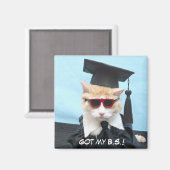 Got meine B.S.! Magnet (Vorderseite/Rückseite)