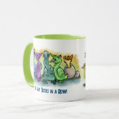Got meine Enten in einer Reihe! ~Tasse-Tasse Tasse (Vorderseite Links)