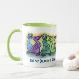 Got meine Enten in einer Reihe! ~Tasse-Tasse Tasse