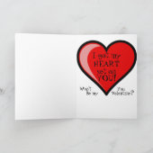 Got meinen HerzValentine Feiertagskarte (Innenseite)