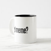 got meme zweifarbige tasse (Vorderseite Links)