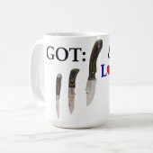 GOT Messer Kaffeetasse (Vorderseite Links)