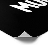 Got mich nicht Muffin auf die lustige Muffin Pun D Poster (Ecke)